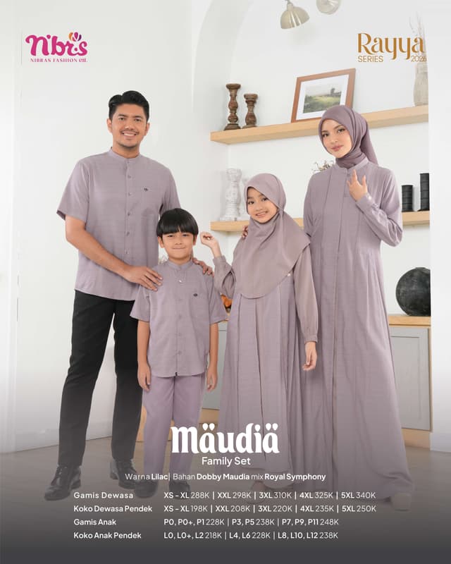 midi dress nibras gamis black dobby Produk Nibras House Sumbersari