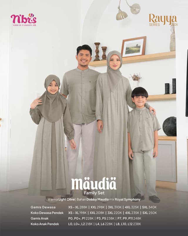 midi dress nibras gamis black dobby Photos by SARIMBIT LEBARAN 2027 (@sarimbit2026.katalog) February 19, 2026
